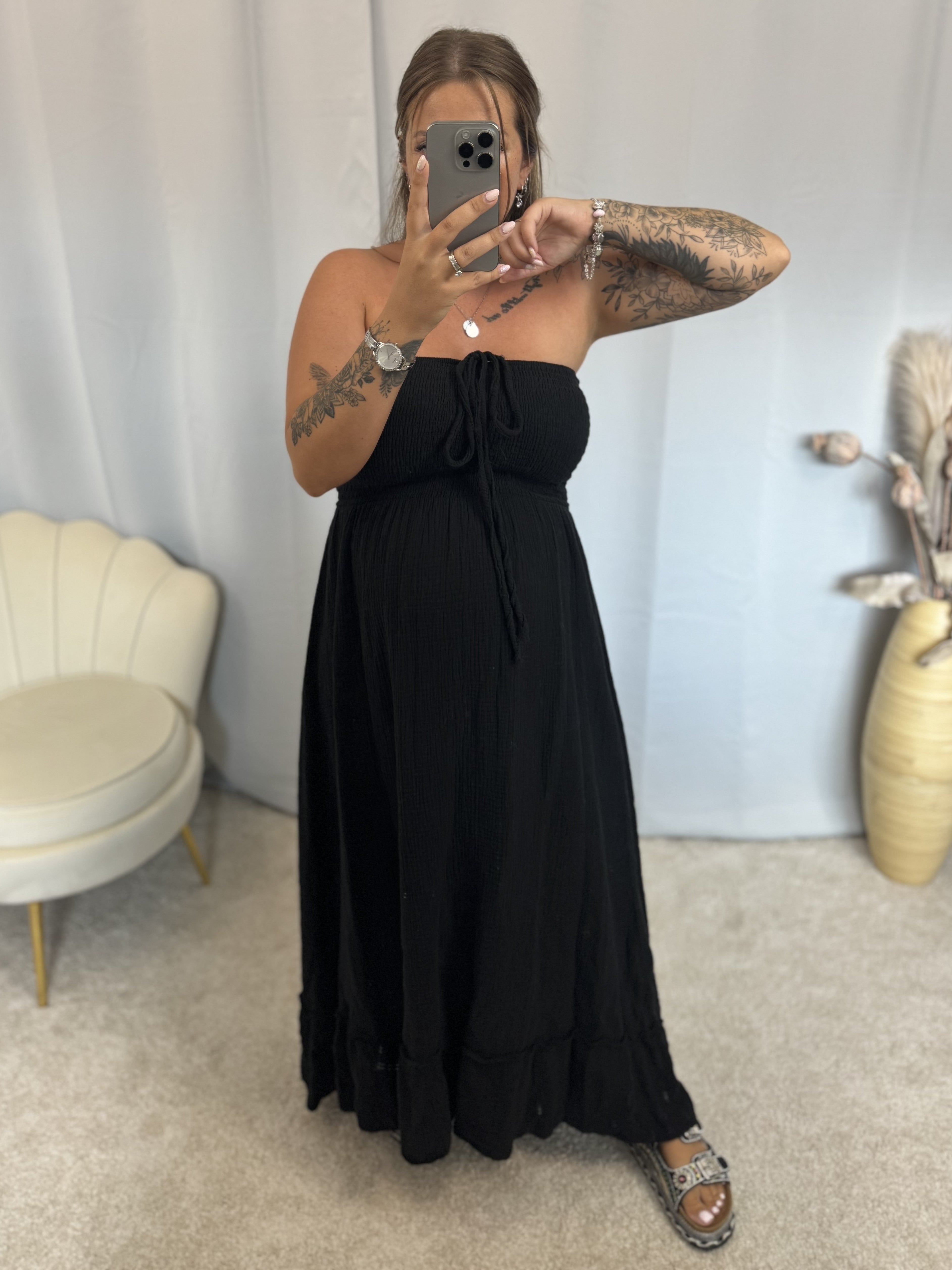 Musselin Kleid Verona