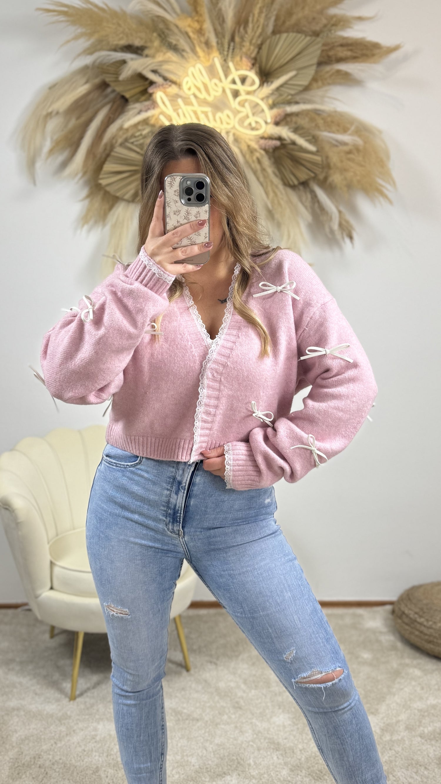 Cardigan Cutie | Rosa