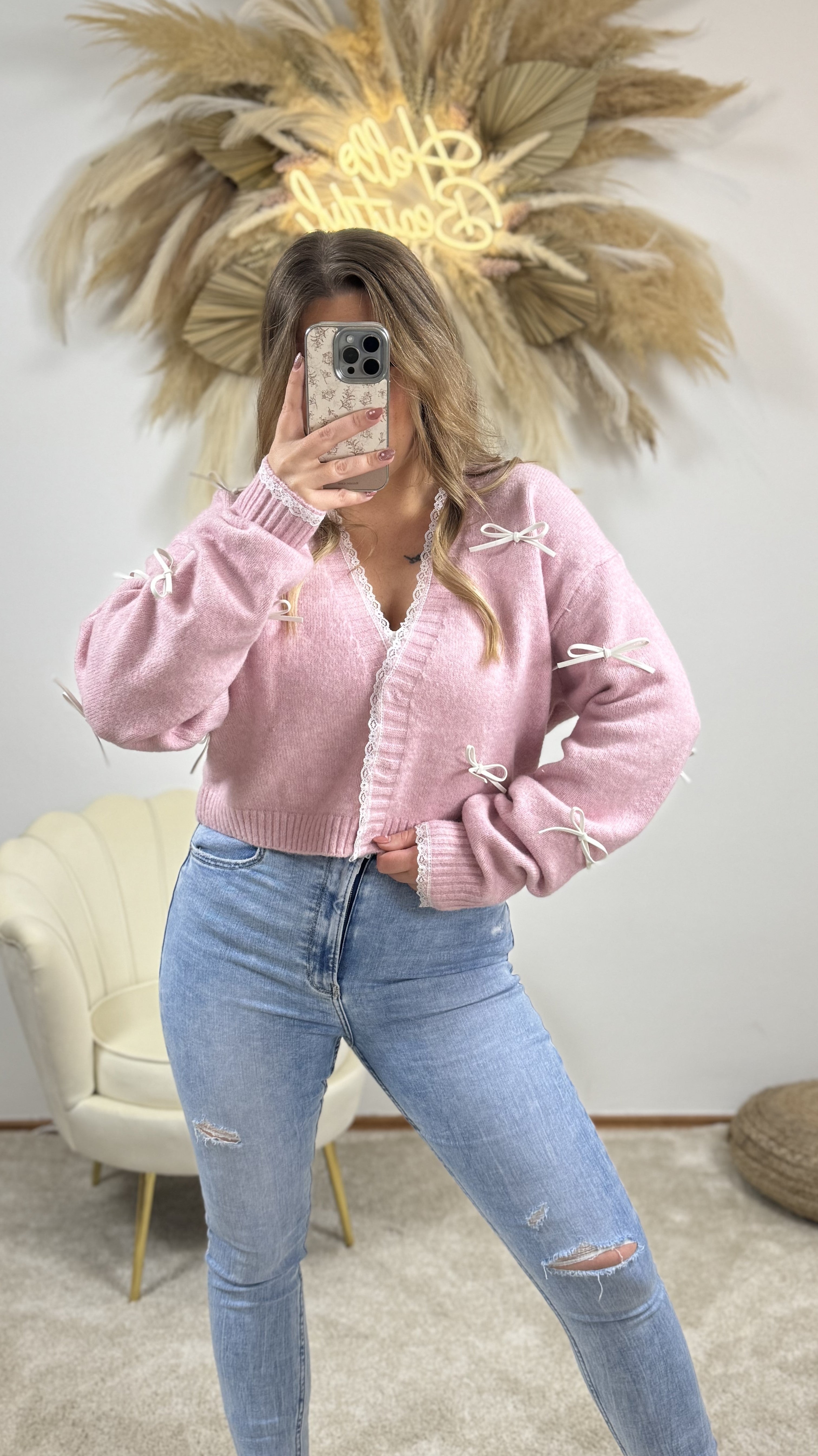 Cardigan Cutie | Rosa