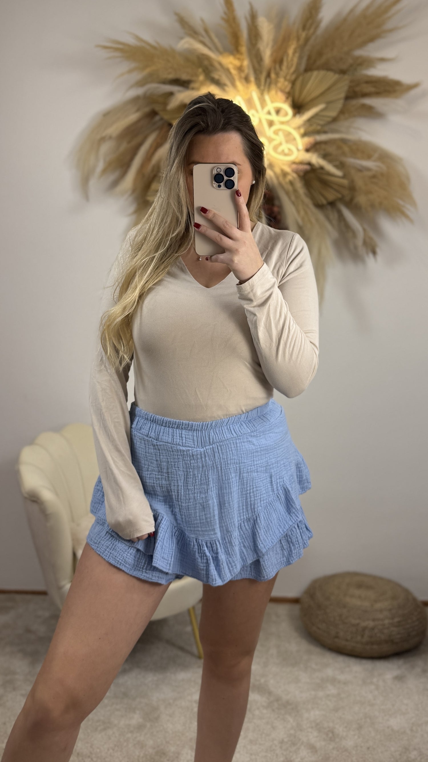 Musselin Hosen-Röcke