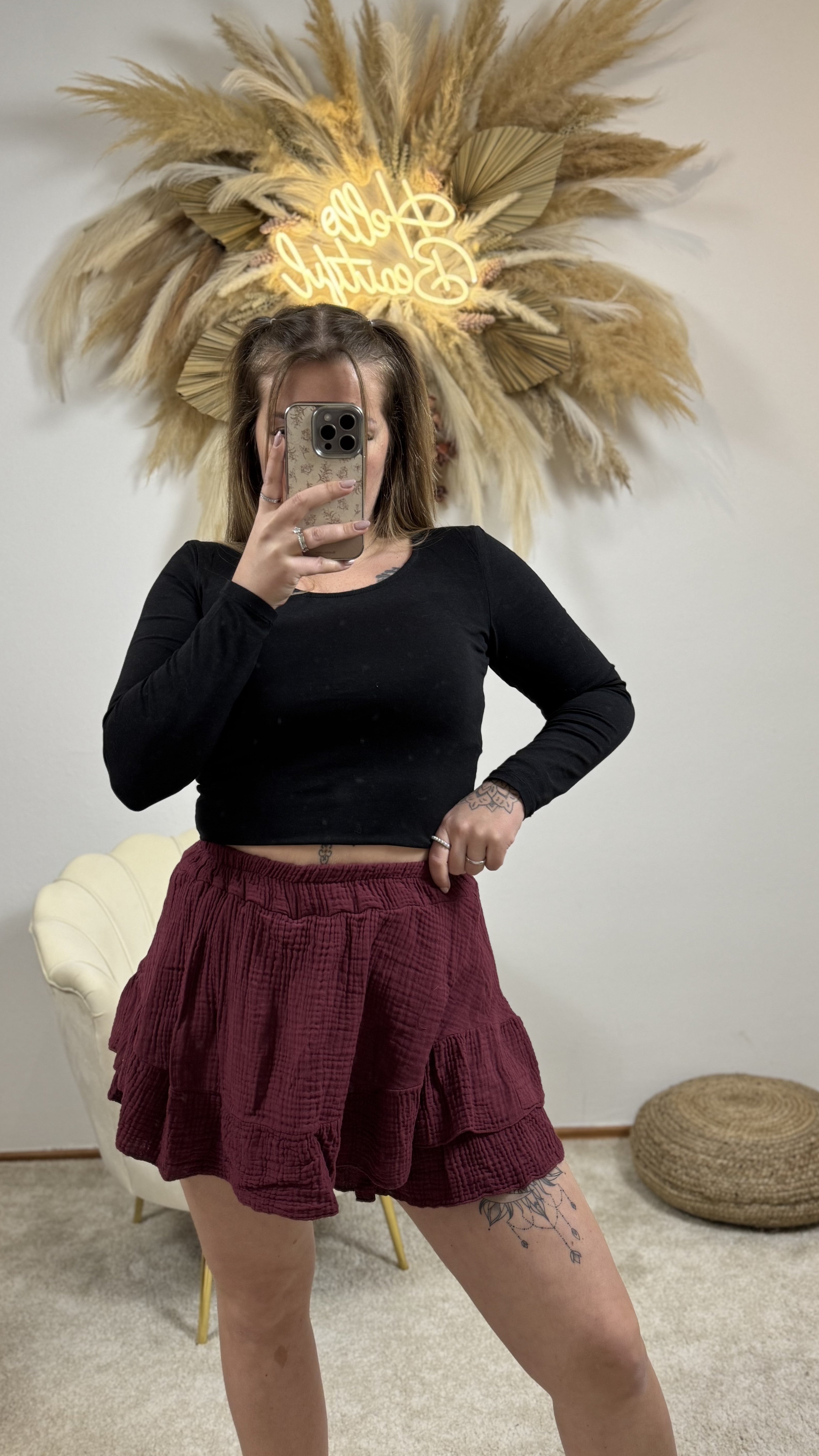 Musselin Hosen-Röcke