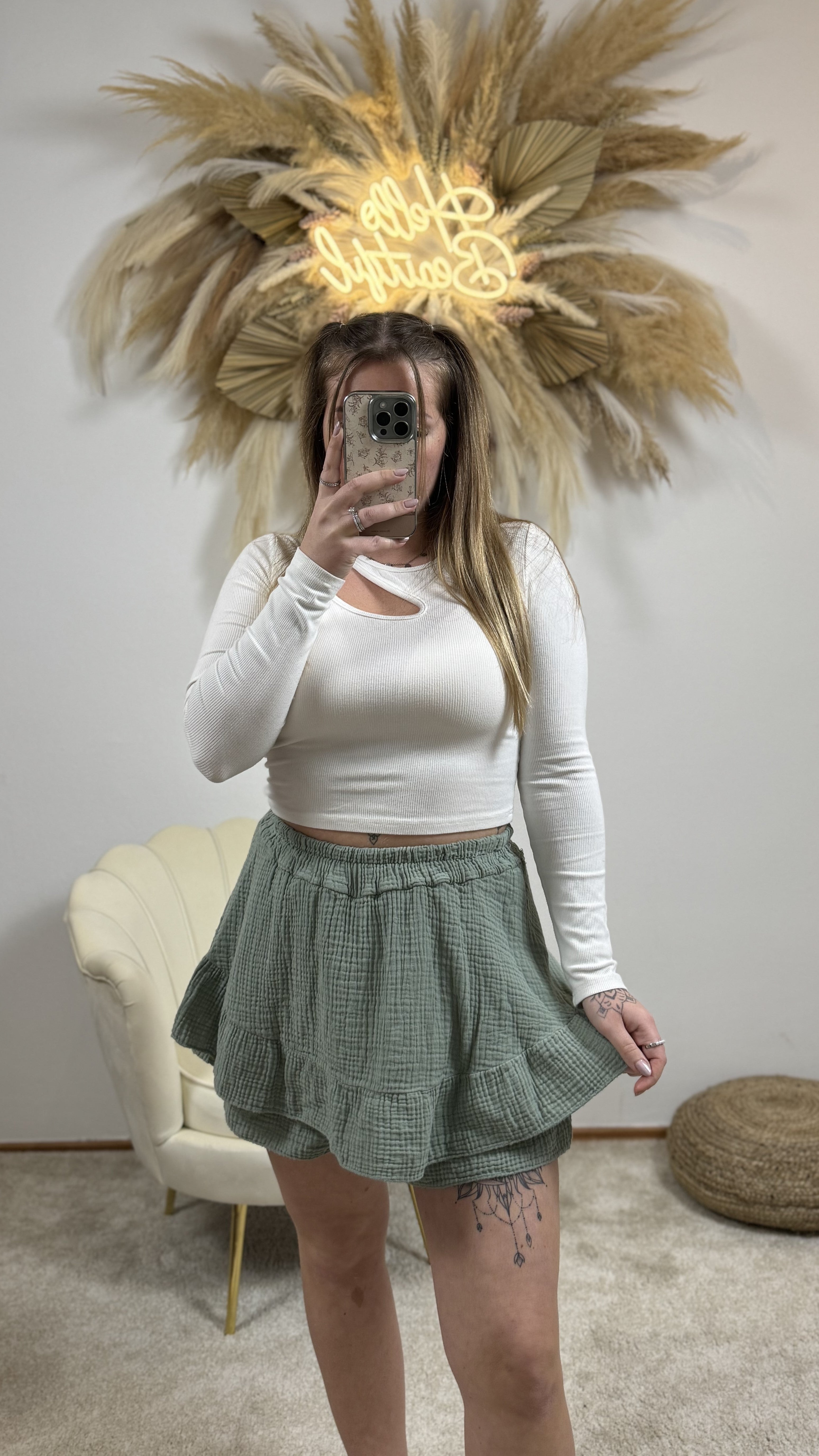 Musselin Hosen-Röcke