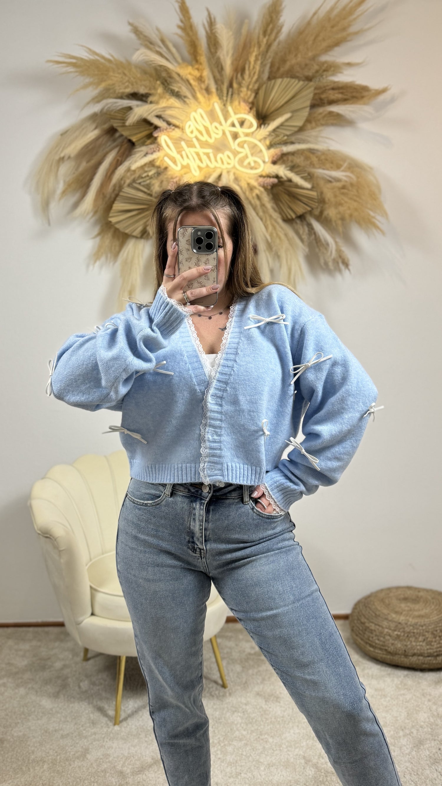 Cardigan Cutie | Babyblau