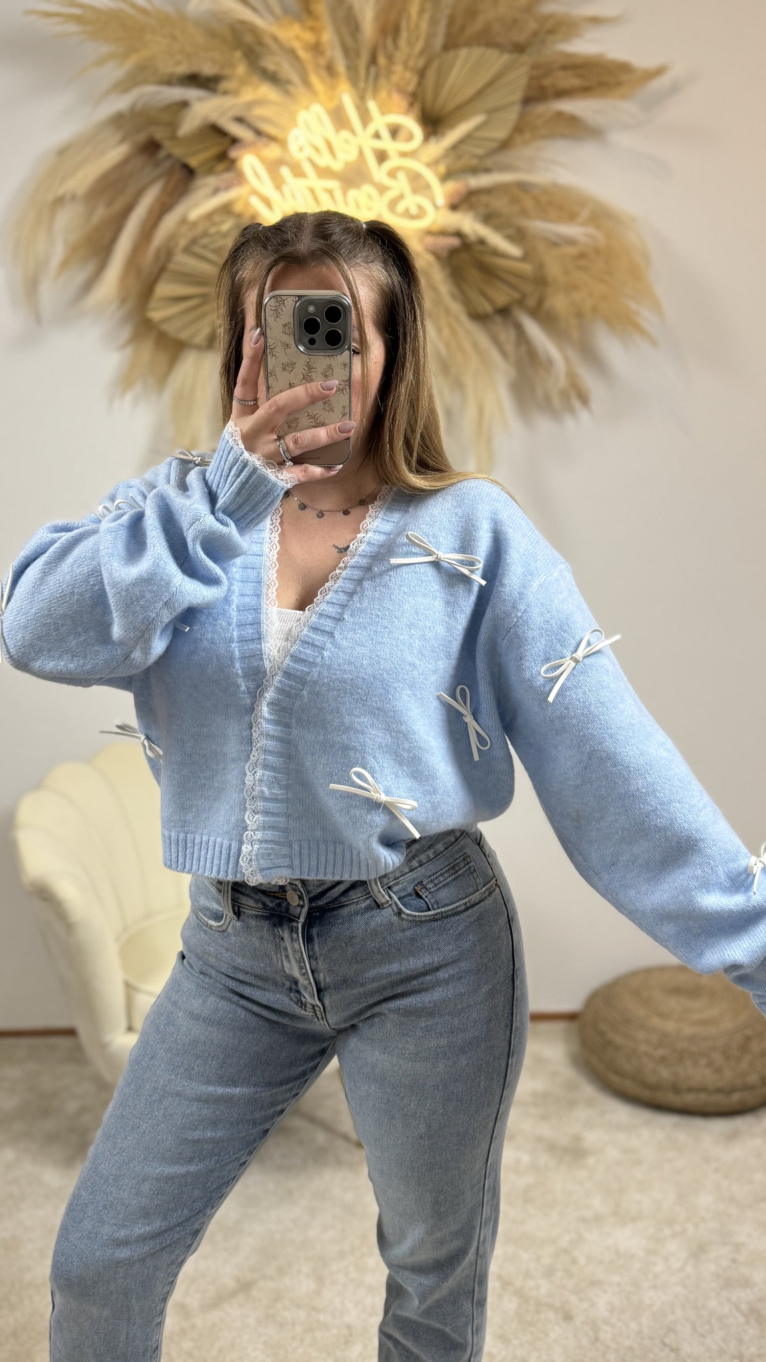 Cardigan Cutie | Babyblau