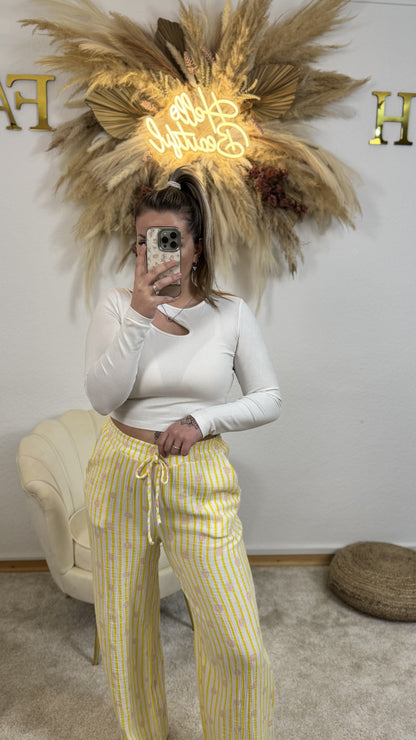 Musselin Hose Flower