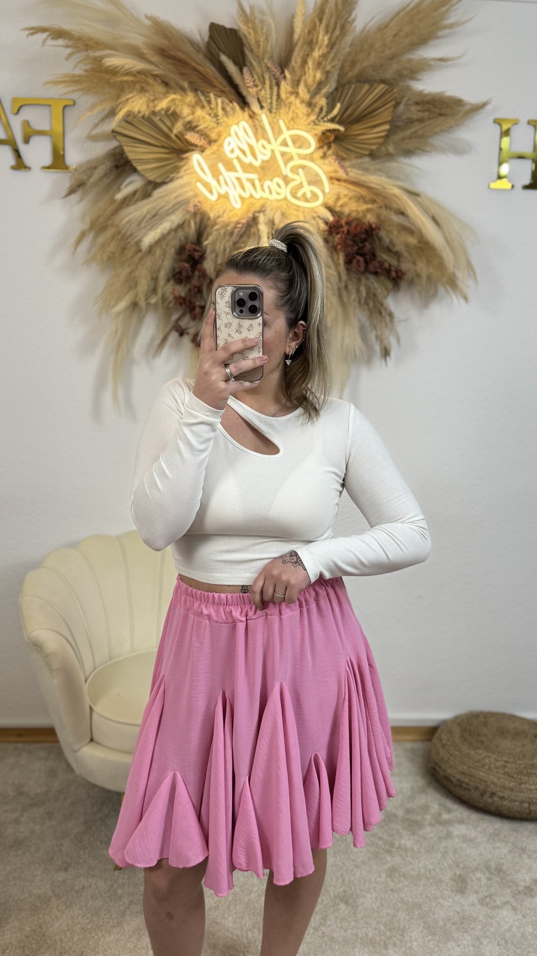 Allwetter-Rock Viscose | Pink