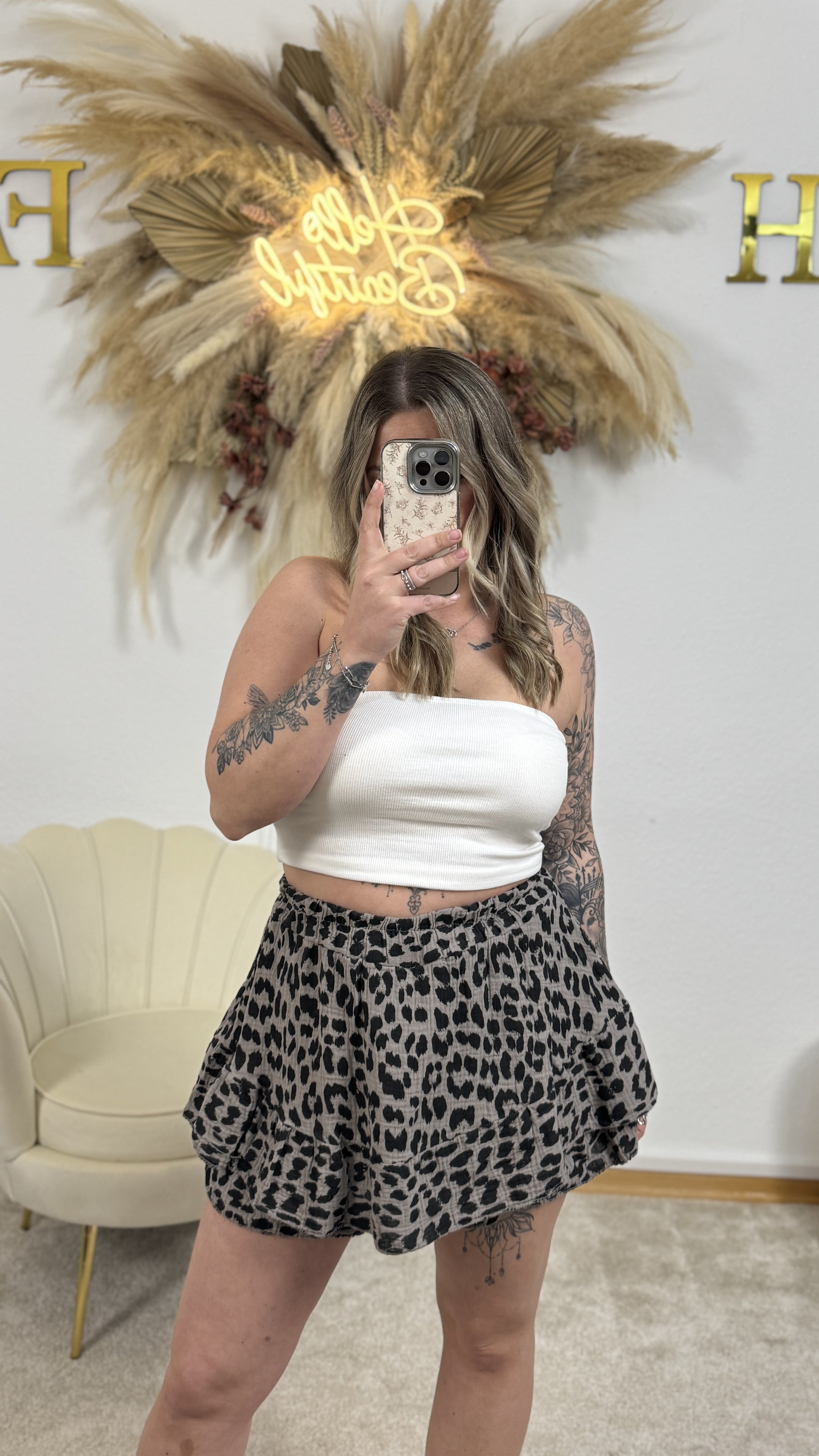 Musselin Hosen-Röcke Leo