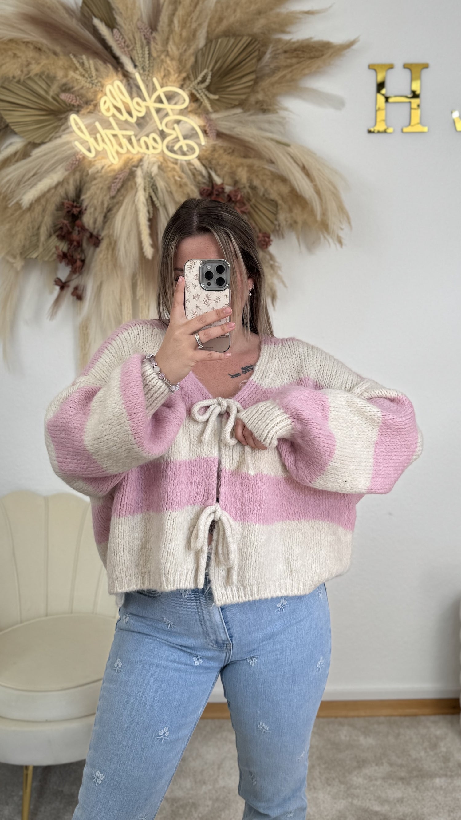 Schleifen Cardigan Stripes