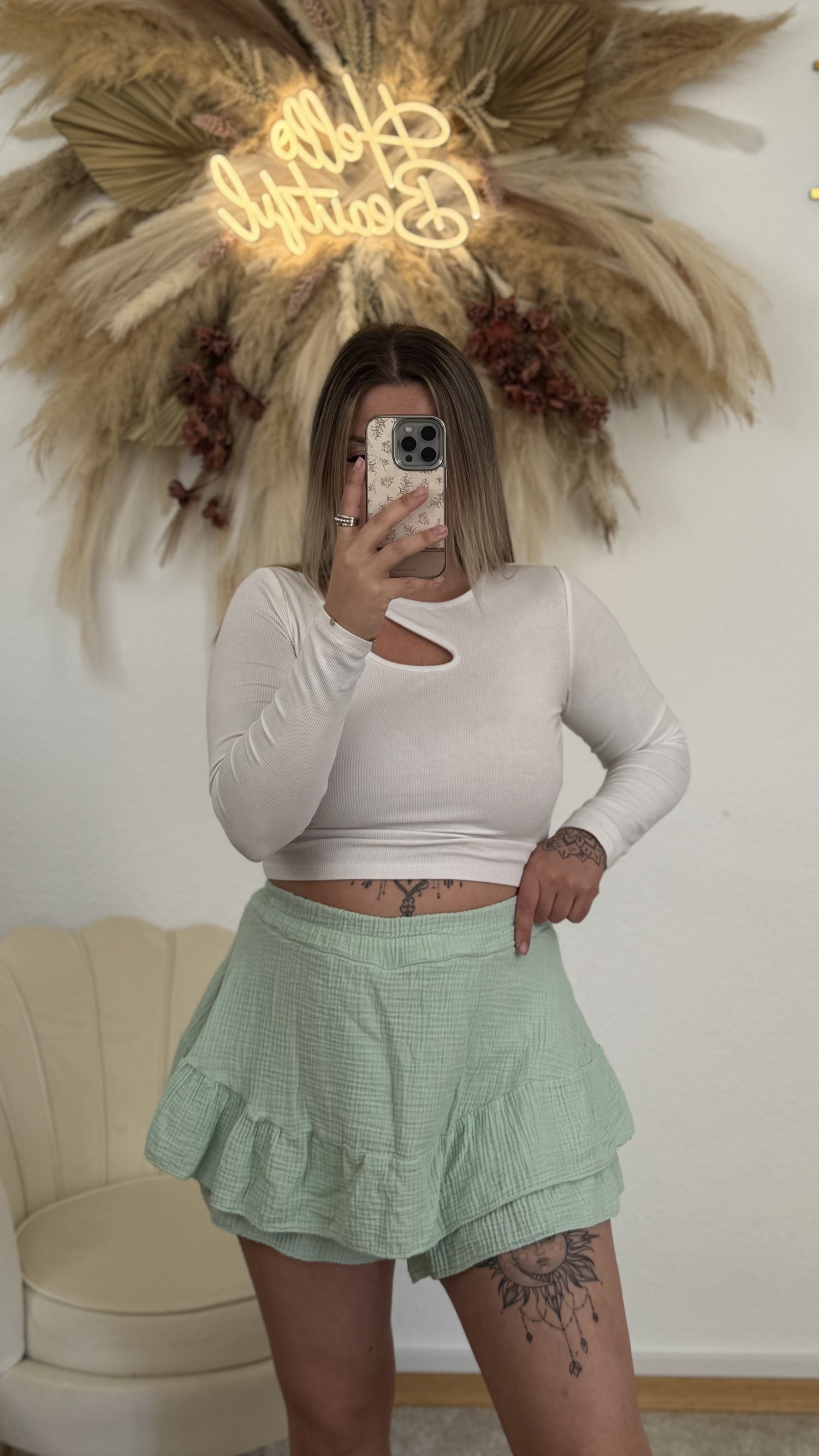 Musselin Hosen-Röcke