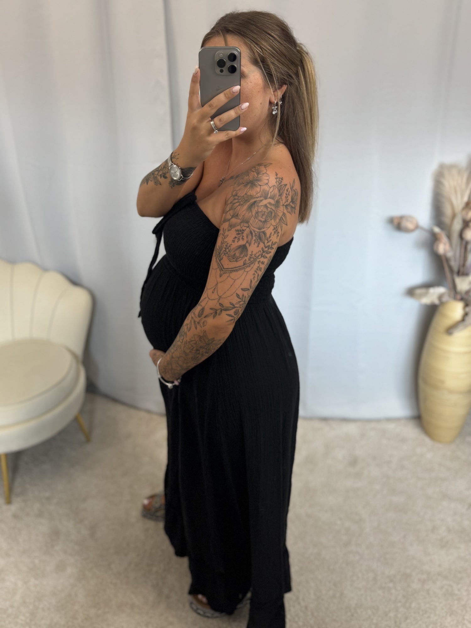 Musselin Kleid Verona